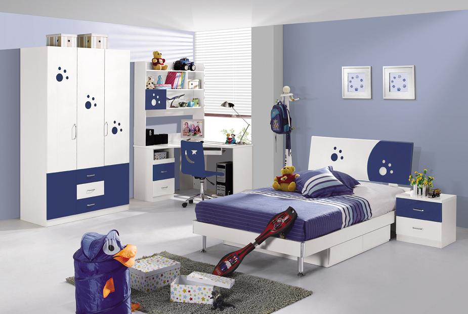 children's bedroom set with desk